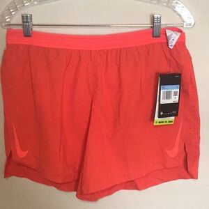 Nike 4” Aeroswift running shorts, size medium.